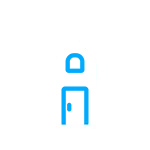 Traditional House and Land icon